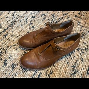 Kork Ease Niseda Brown Leather Oxford Size 6.5